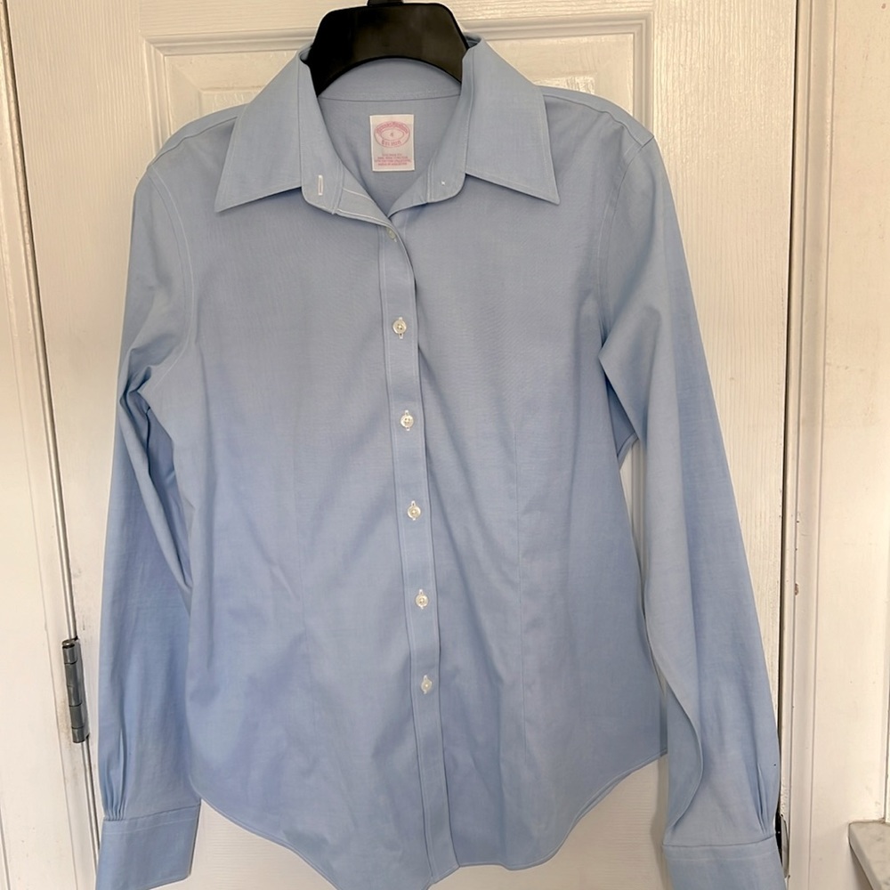 Brooks Brothers Tailored Fit Supima Cotton Dress Shirt